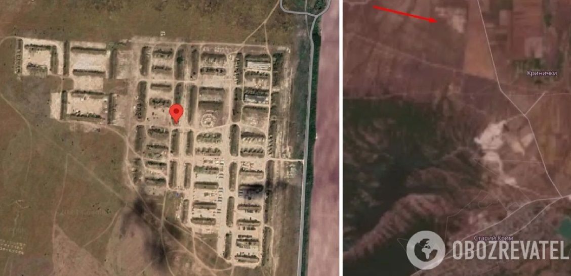 В Крыму "хлопки" в районе военных объектов: Старокрымского полигона и аэродрома, захваченных еще в 2014 году
