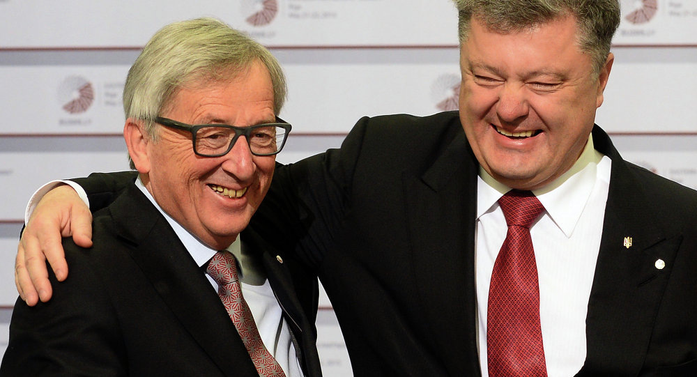 Беседа Порошенко с президентом Еврокомиссии: АТО и минские соглашения