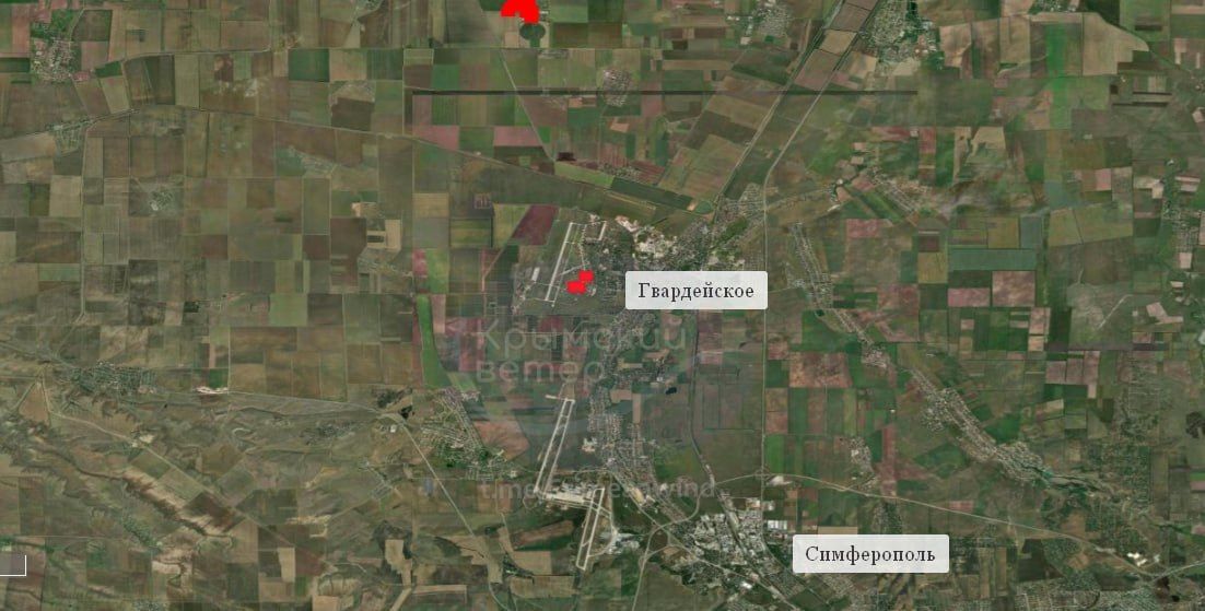 В Крыму прогремели многочисленные взрывы в районе аэродрома Гвардейское – первые подробности