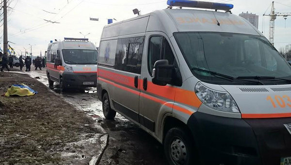 Прокуратура: в Харькове во время мирного марша взорвалась противопехотная мина 