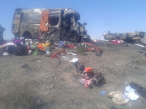 ДТП в Казахстане: грузовик влетел в микроавтобус. Погибли 15 человек