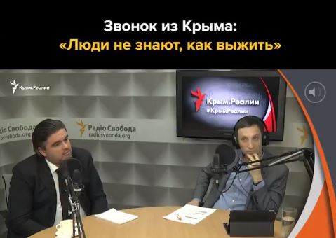 Крымчанин в прямом эфире рассказал всю правду об оккупации: "Очень тяжело. Тут все ждут Украину, многие побежали бы обратно", - кадры