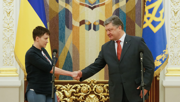 Встреча Порошенко и Савченко: активная фаза по освобождению заложников-украинцев началась и не будет остановлена