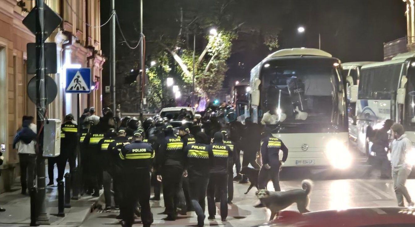 В Тбилиси вспыхнули массовые протесты: оппозиция штурмует президентский дворец 