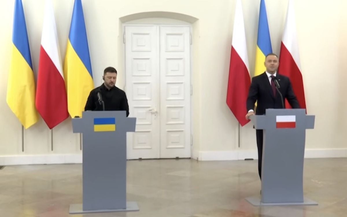 Президент Польши Навроцкий заговорил о "плохой новости" для России после визита Зеленского в Варшаву