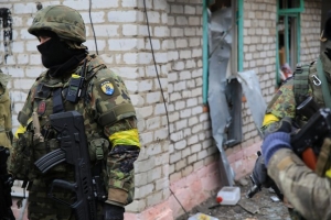 Полк "Азов": террористы вновь нарушили перемирие и обстреливают Широкино
