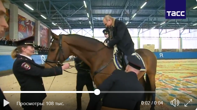 "Знаменитое" видео с Путиным на лошади: соцсети взорвала деталь, на которую сразу никто не обратил внимание 