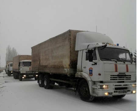 В ДНР сообщили о прибытии гуманитарного конвоя из Абхазии
