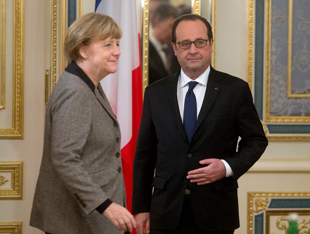 Figaro: в плане Меркель и Олланда речь идет о федерализации и внеблоковости Украины