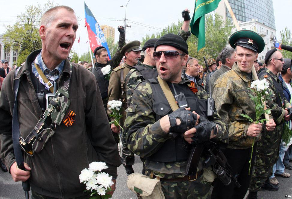 Российские наемники из Донбасса требуют в России статус ветеранов