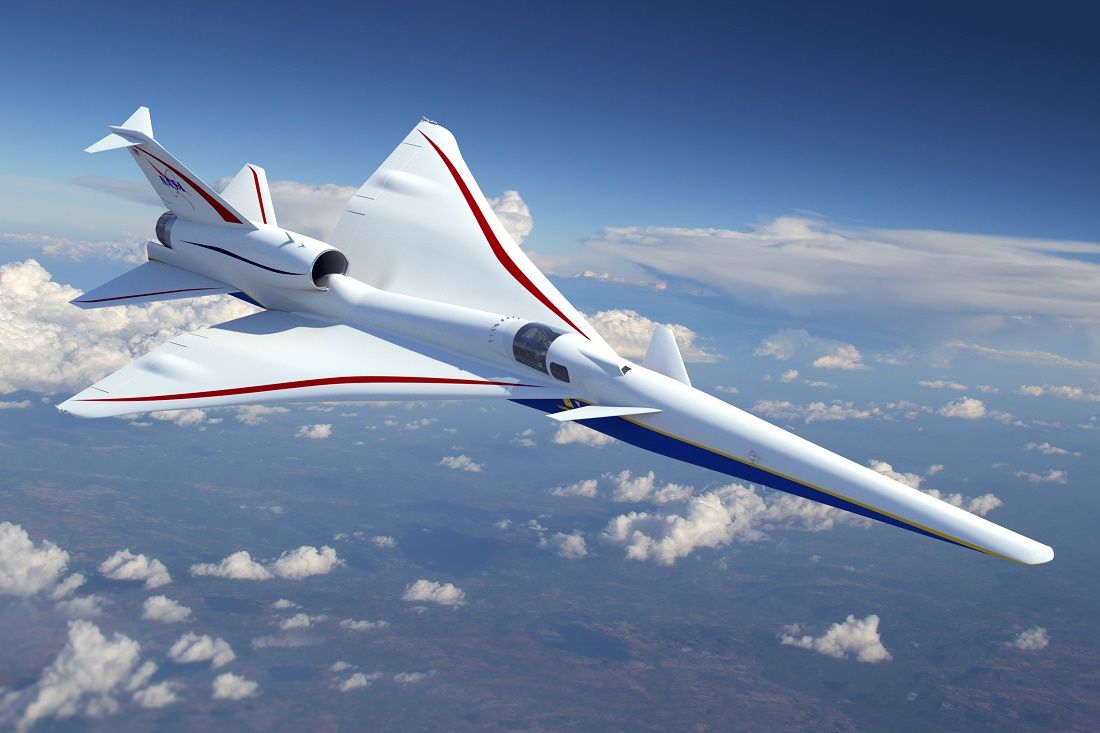Инженеры NASA создали сверхзвуковой самолет, у которого нет лобового стекла