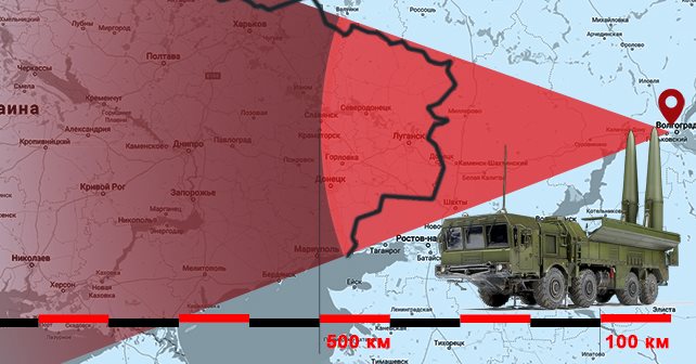 Россия стягивает “Искандеры” к границе Украины: под Волгоградом “засекли” колонну смертоносной техники - кадры