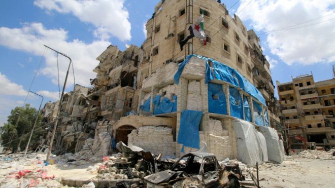 Новые жертвы в Сирии: в результате российской бомбардировки в Алеппо погибли 50 человек
