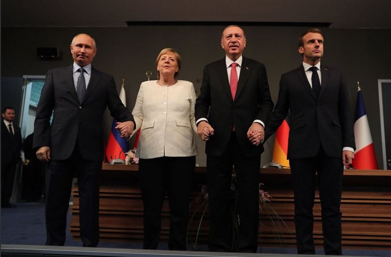 Тот момент, когда Меркель не повезло больше всех: кадры красноречивого финала саммита по Сирии с Путиным
