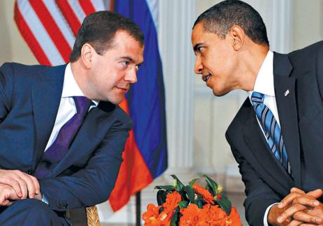 Обама и Медведев поговорили о семье и обменялись наилучшими пожеланиями 