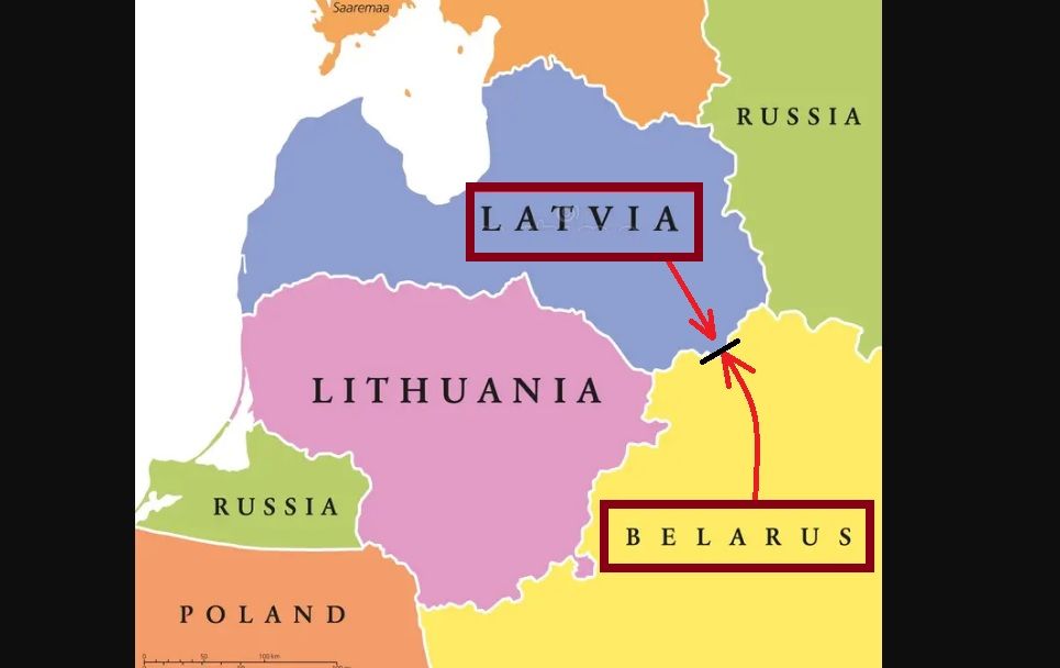 Reuters: Беларусь устроила провокацию на границе, армия Латвии открыла огонь