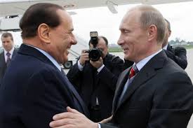 Путин привез в аннексрованный Крым Берлускони