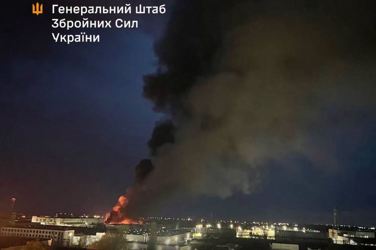 ВСУ подтвердили удар по "Атлант Аэро" в Таганроге: горит производство дронов "Молния" и "Орион”