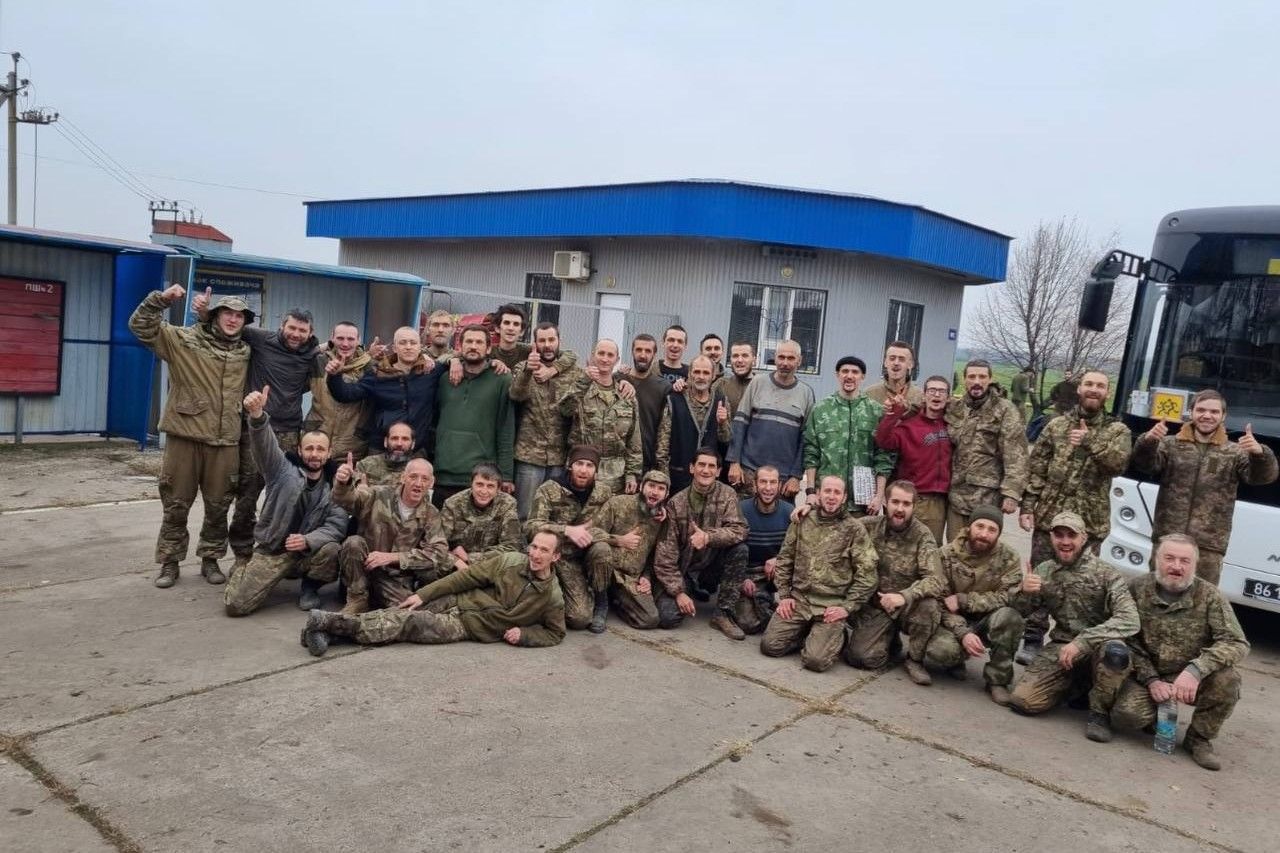 ​Наши дома: из российского плена освобождены 45 воинов ВСУ