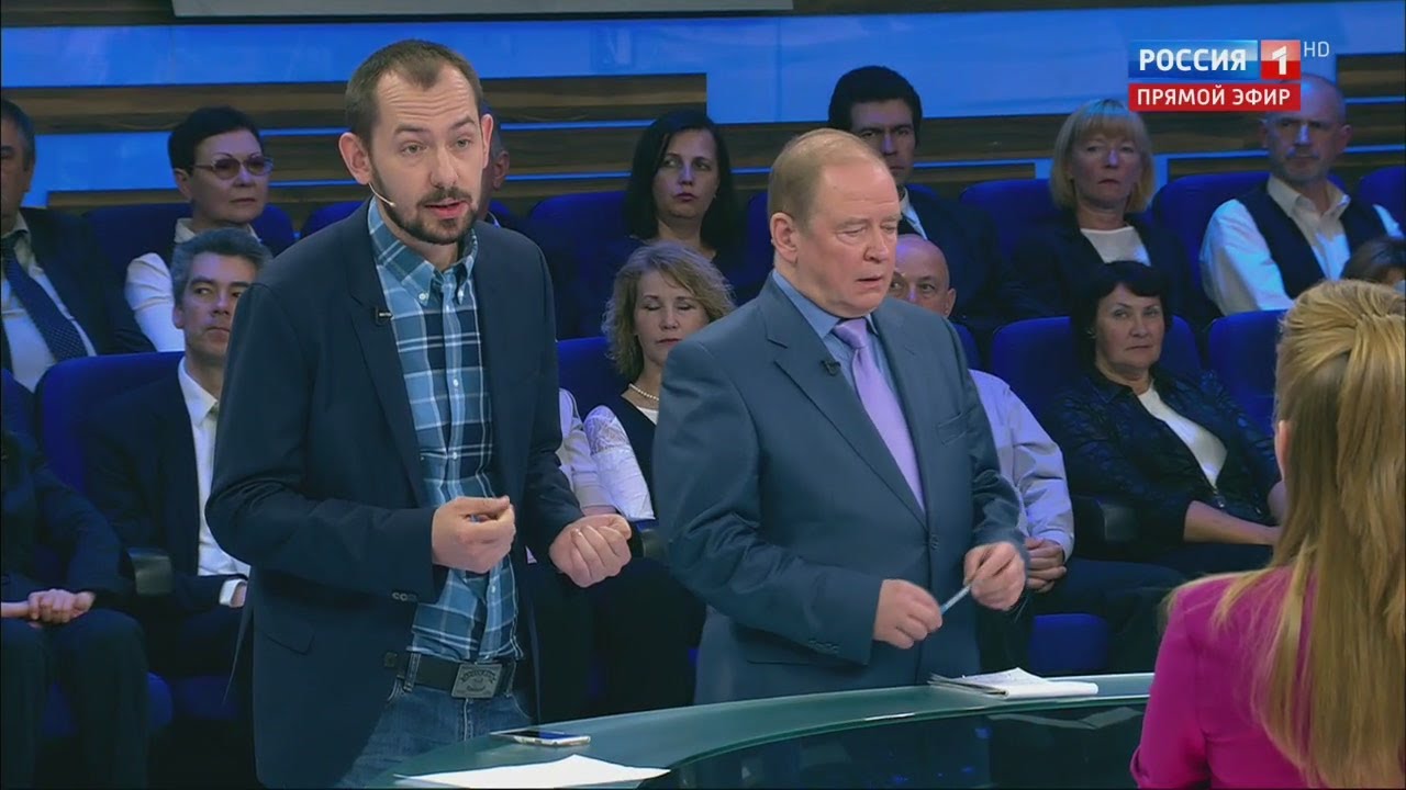 "Чего вы так всполошились? Вас же там нет!" - Цимбалюк поставил на место пропагандистов "Россия - 1", которые устроили истерику из-за поставок оружия США на Донбасс, - кадры