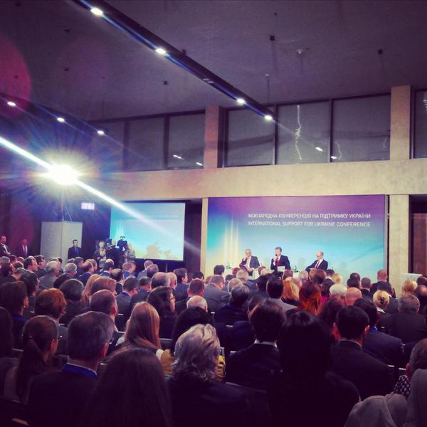 Международная конференция в поддержку Украины началась в Киеве