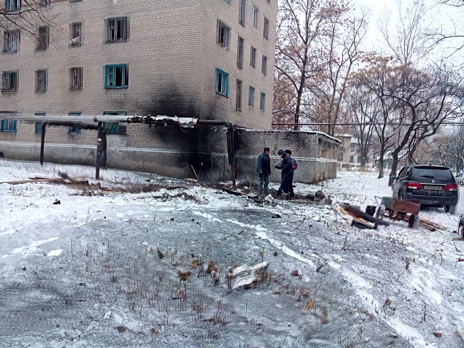 В Донецке не прекращается артиллерийская канонада