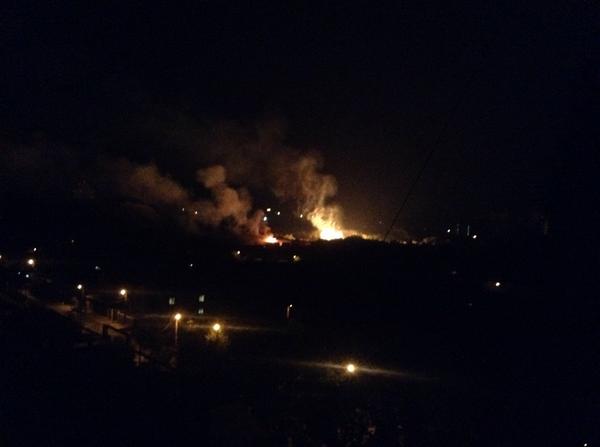 Донецк снова в огне: в Куйбышевском и Киевском районах мощные пожары