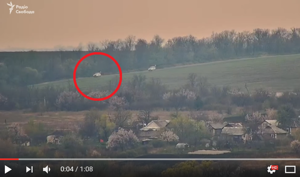 В Интернете опубликовано видео момента подрыва машины ОБСЕ боевиками "ЛНР": кадры мощнейшего взрывы потрясли Сеть (кадры)
