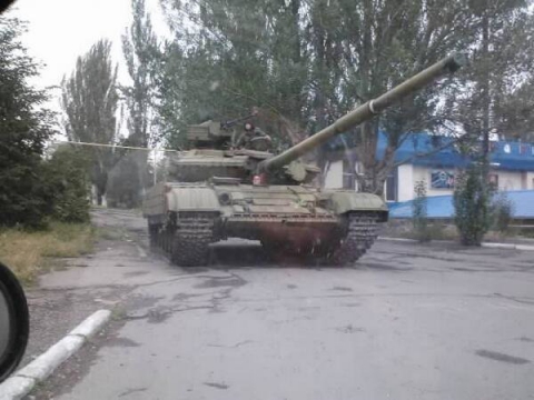 В ДНР заявили, что отбита танковая атака на Горловку