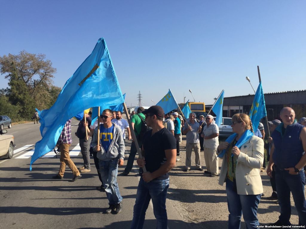 Беспилотнику удалось снять уникальные кадры блокады Крыма