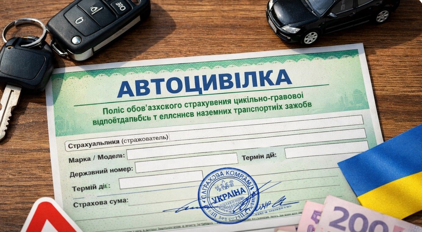 Автоцивілка: надійний захист водія та швидке страхування онлайн 