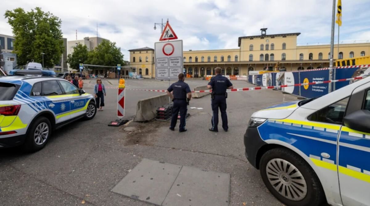 В Германии возле ж/д вокзала Аугсбурга произошел взрыв – ранены украинцы