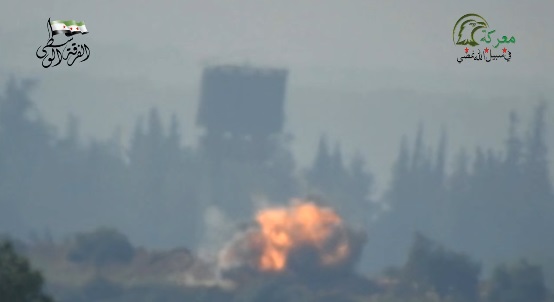 Уничтожение российских оккупантов в Сирии: опубликованы шокирующие кадры удара сирийских повстанцев по позициям Асада