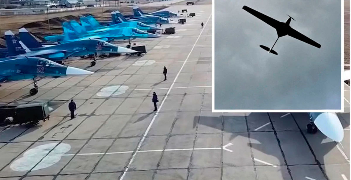 ​Аэродром в Морозовске атаковал музыкальный беспилотник – опубликованы кадры
