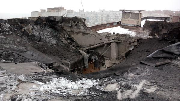 ​В Петровском районе Донецка снарядами повреждены дома