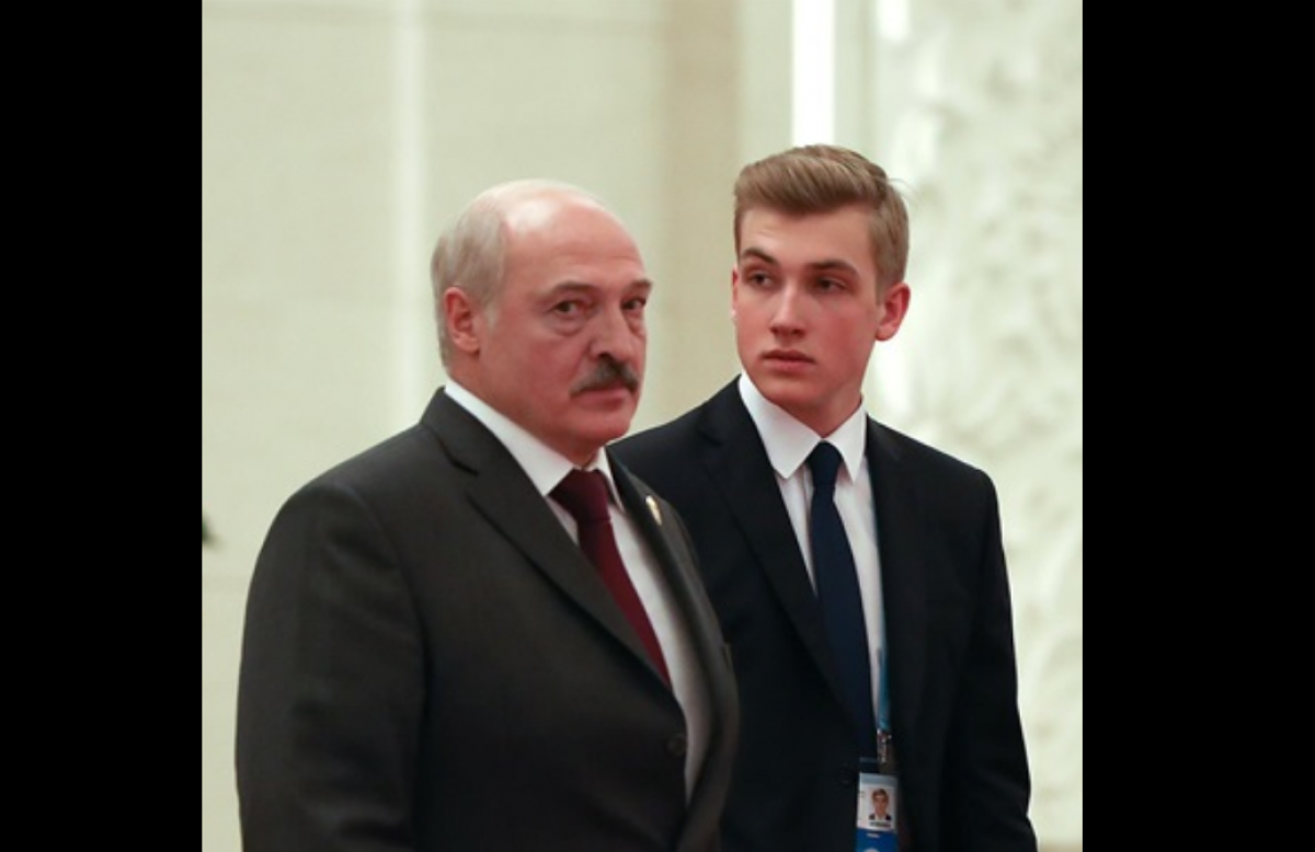 "Ну где они? Убежали" - разговор Коли Лукашенко с отцом о протестующих случайно попал на видео