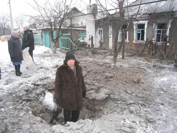 В Донецке из «Градов» и гаубиц обстрелян поселок Грабари