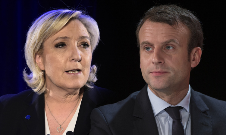Выборы президента Франции: по результатам подсчета 78% голосов, Макрон набирает 23,40% голосов избирателей, Ле Пен – 22,62%