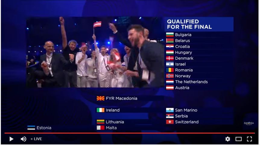 В Киеве прошла вторая, умопомрачительная, часть "Евровидения – 2017": в финал попали еще 10 участников – названы их имена – кадры
