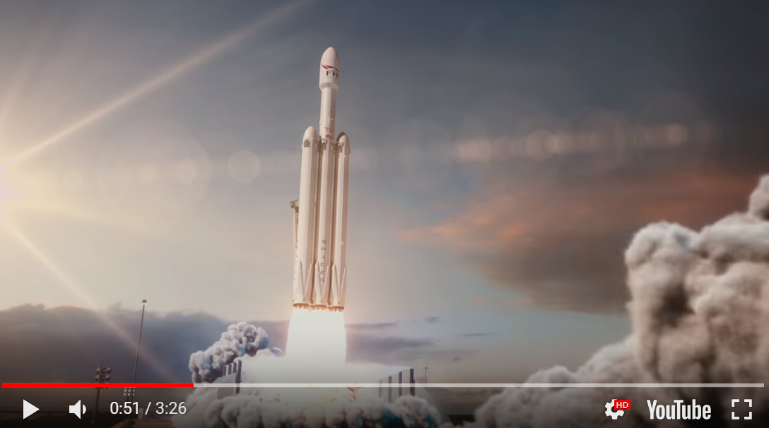 Исторический запуск сверхтяжелой ракеты Falcon-Heavy: в Сети уже доступно видео и прямая онлайн-трансляция