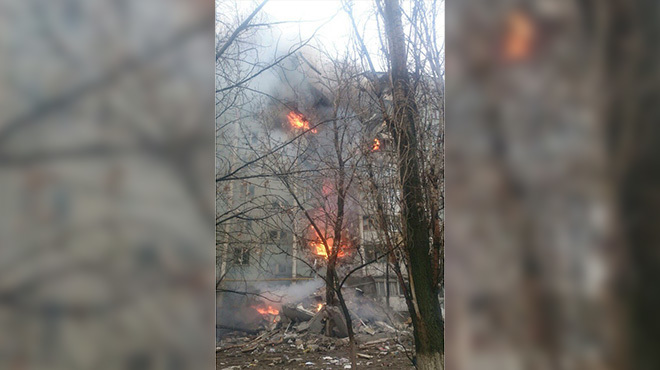 Жуткая трагедия в Волгограде:  мощный взрыв обрушил  квартиры в  многоэтажке