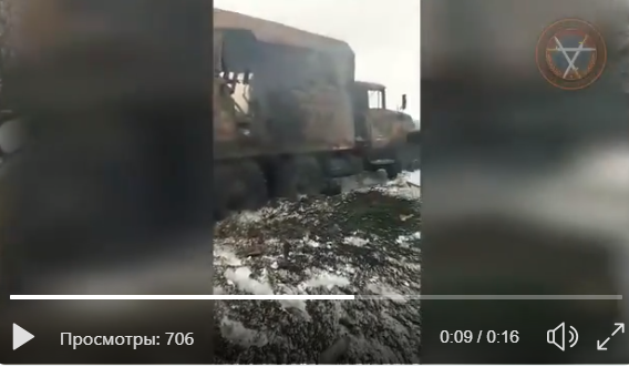 Подрыв военного "ЗИЛа-131" на Донбассе: новое видео взорванного грузовика удивило Сеть деталью