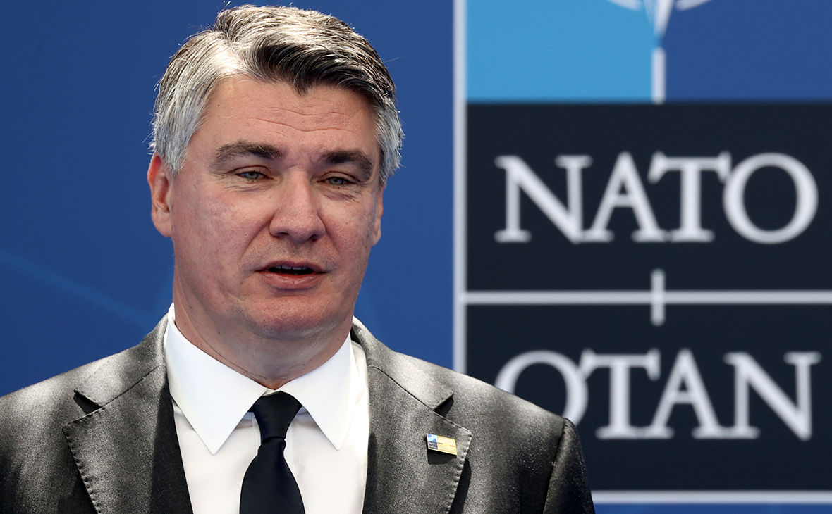 Президент Хорватії Міланович підтримав вимогу Кремля щодо України