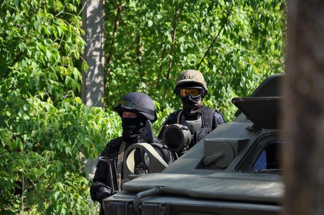 На Житомирщине силовики совместными усилиями учились бороться с террористами