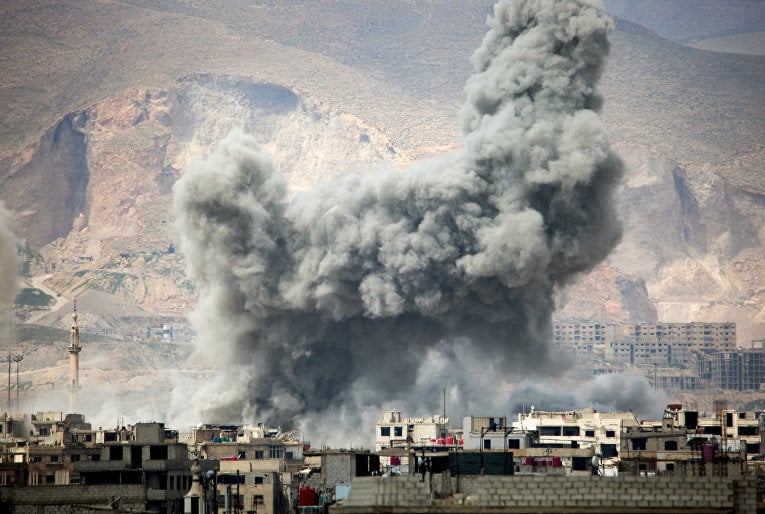 Химическая атака в столице Сирии: диктатор Асад ударил по оппозиции с помощью хлористого газа - СМИ