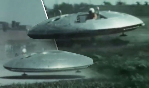 Настоящая летающая тарелка из архивов армии США - засекреченные кадры 