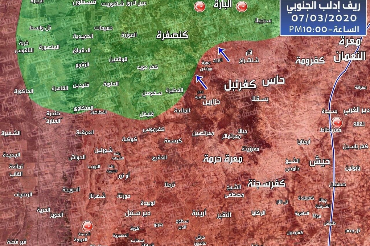 ​Войска Асада нарушили перемирие и пошли в наступление в Идлибе - отступать пришлось в спешке