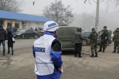 Миссия ОБСЕ в Украине получила 15 бронеавтомобилей