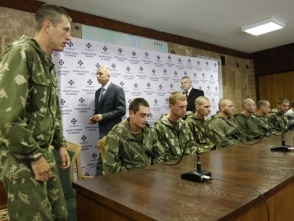 В обмен на 9 российских десантников Украине передали 63 военнослужащих Нацгвардии