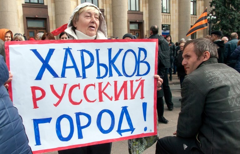 “Харьков – русский город!” – в первой столице Украины с новой силой разгорается языковой скандал. Кадры